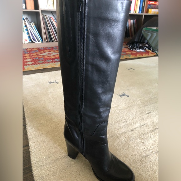 Tall boots, COSMOPARIS french brand, size EU 37, heels 8cm, very good condition - Picture 2 of 6